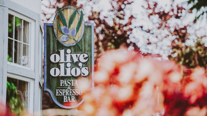 Olive Olios Pasta & Espresso Bar located near Clover Residential properties in Victoria, BC